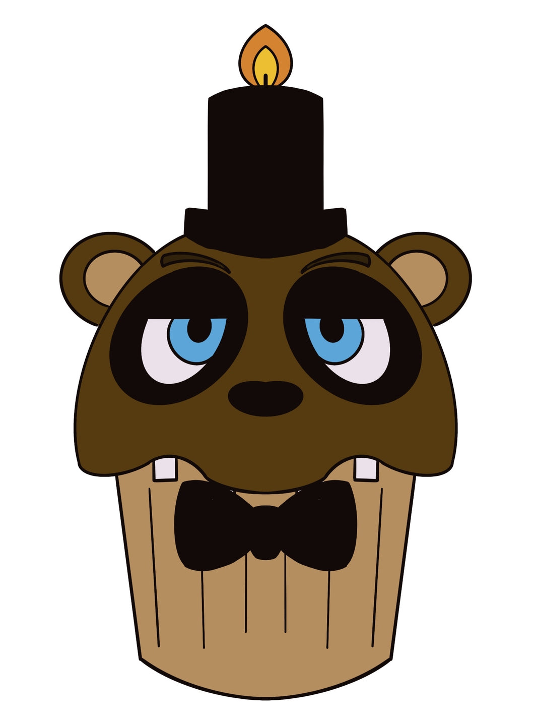 FNAF Freddy Cupcake