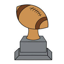 Load image into Gallery viewer, Football Trophy