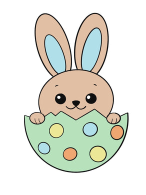 Bunny In Egg