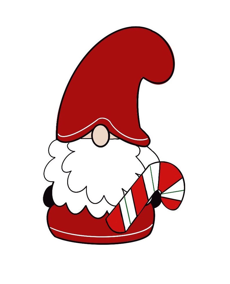 Gnome with Candy Cane