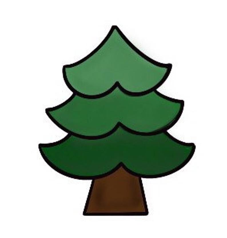 Groovy Pine Tree