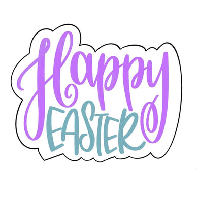 Happy Easter Outline