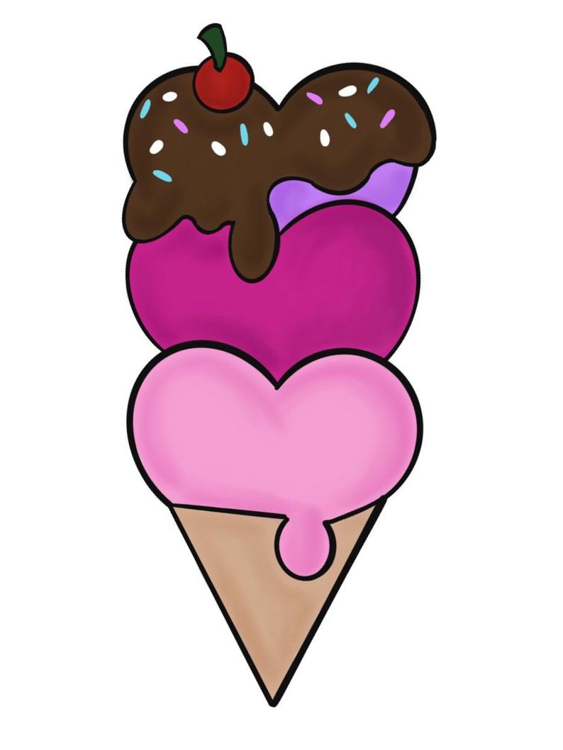 Heart Ice Cream