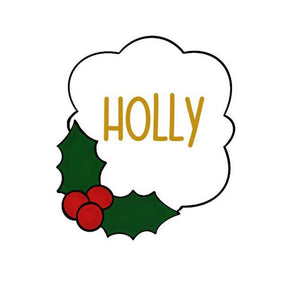 Holly Plaque