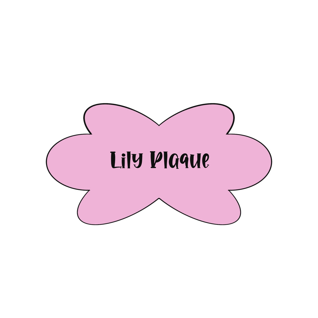 Lily Plaque