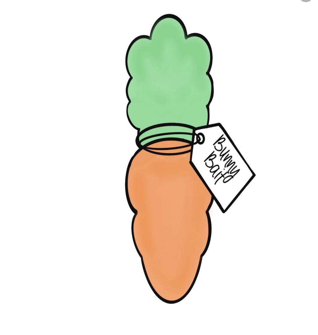 Tall Carrot with Tag