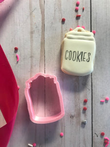 Dunn Cookie Jar Canister Cookie Cutter