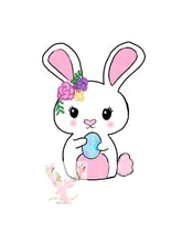 Load image into Gallery viewer, Girl Bunny Cookie Cutter