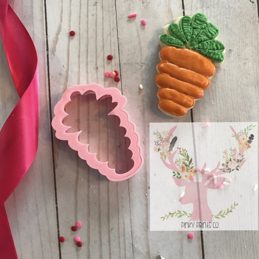 Curly Carrot Cookie Cutter