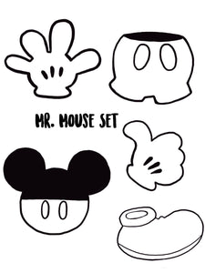 Mr. Mouse Hand Cookie  Cutter