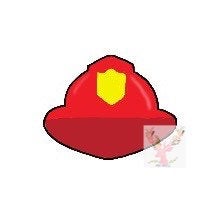 Firefighter Hat Cookie Cutter