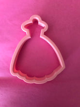 Load image into Gallery viewer, Ball Gown Wedding Dress on hanger cookie cutter