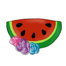 Load image into Gallery viewer, Floral Watermelon Cookie Cutter