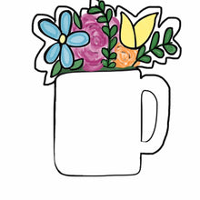 Load image into Gallery viewer, Mug with Flowers
