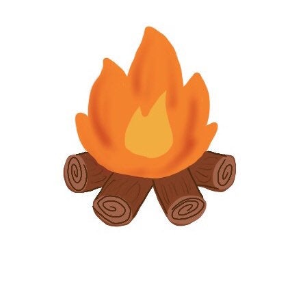 Bonfire Cookie Cutter