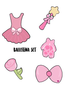 Ballerina Flower Cookie Cutter