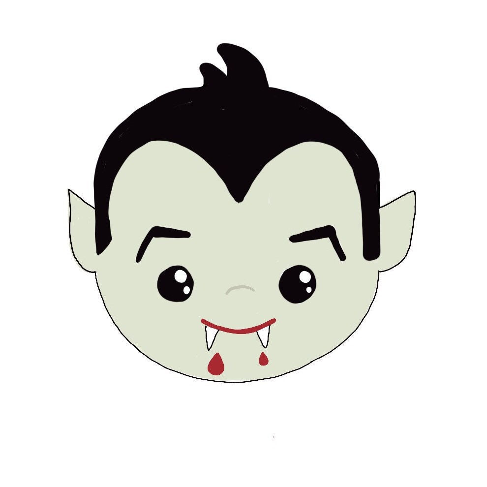 Vampire Head Cookie Cutter