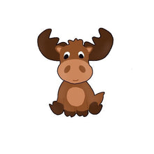 Load image into Gallery viewer, Woodland Moose Cookie Cutter