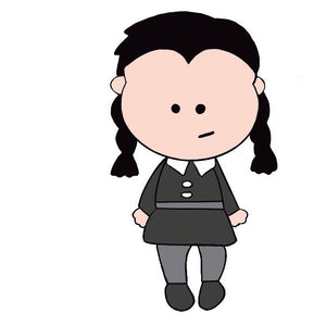 Wednesday Addams Cookie Cutter