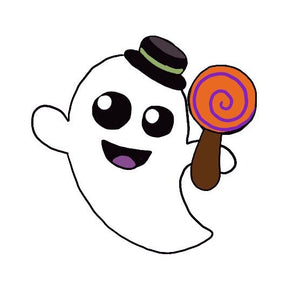 Ghost with Candy Cookie Cutter