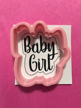 Load image into Gallery viewer, Baby Girl Lettering Cookie Cutter
