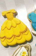 Load image into Gallery viewer, Ms. Belle Dress Cookie Cutter