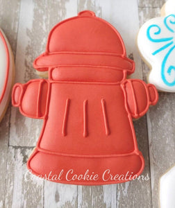 Firefighter Fire Hydrant Cookie Cutter