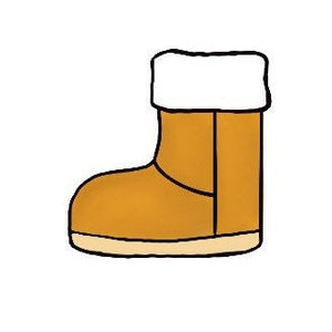 Fall Boots Cookie Cutter
