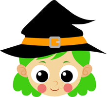 Load image into Gallery viewer, Girl Witch Cookie Cutter