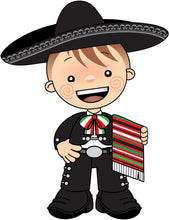 Load image into Gallery viewer, Mariache Boy with Serape Cookie Cutter