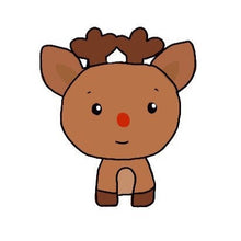 Load image into Gallery viewer, Reindeer Cookie Cutter