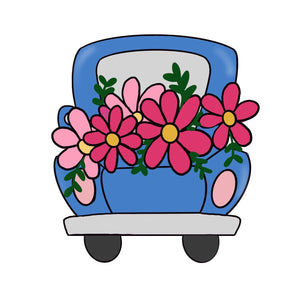 Truck with Flower Bed