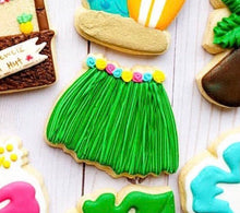 Load image into Gallery viewer, Grass Skirt Cookie Cutter