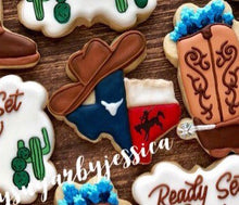 Load image into Gallery viewer, Cowboy Texas Cookie Cutter