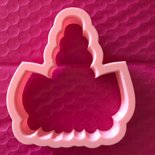 Load image into Gallery viewer, Floral Unicorn Horn Cookie Cutter