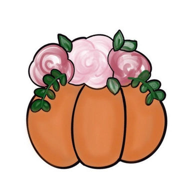 Floral Pumpkin Cookie Cutter