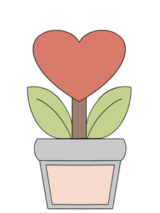 Potted Heart Flower