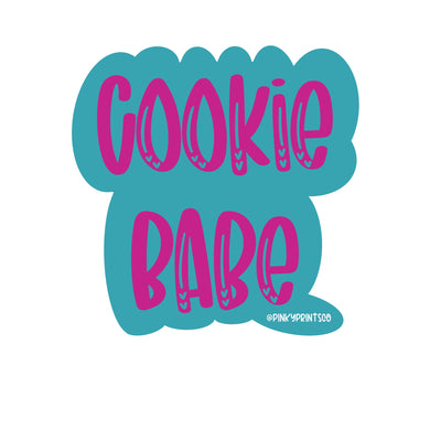 Cookie Babe Sticker