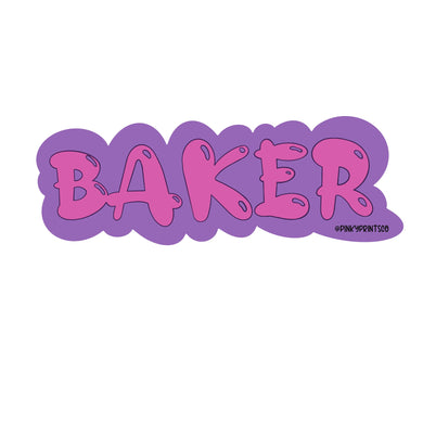 Baker Sticker