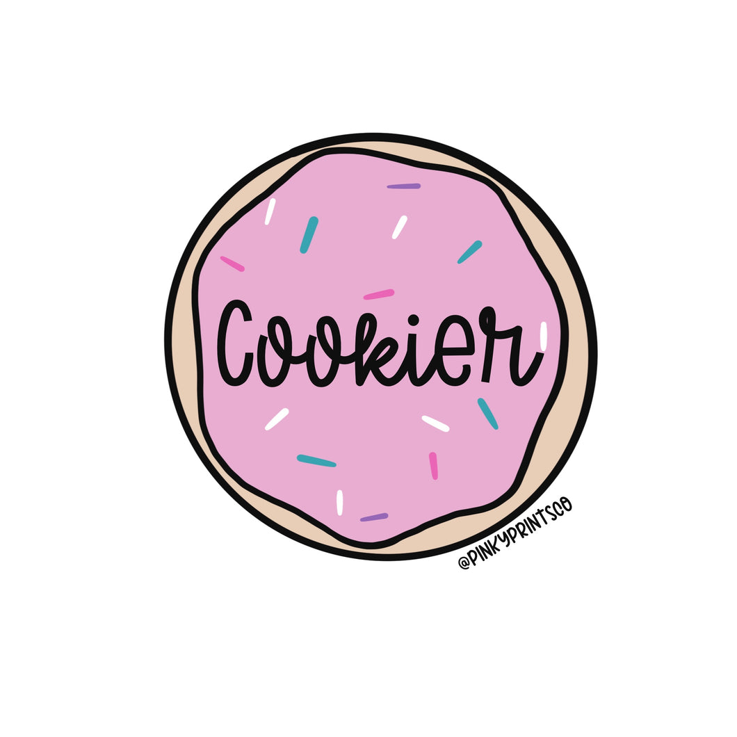 Cookier. Sticker