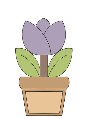 Potted Tulip