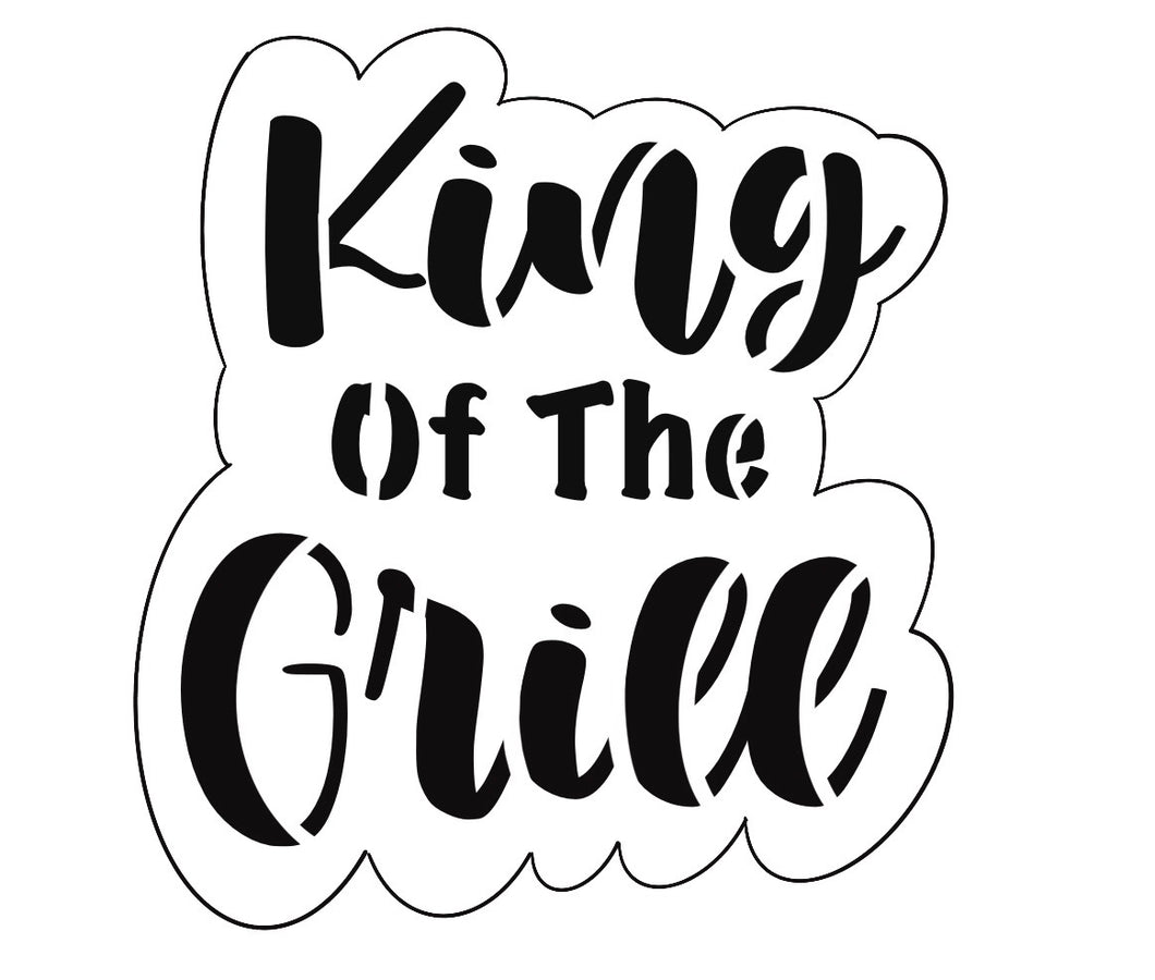 King of the Grill Cookie Cutter
