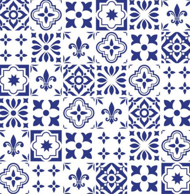 Spanish Tiles Stencil