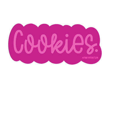 Cookies. Sticker