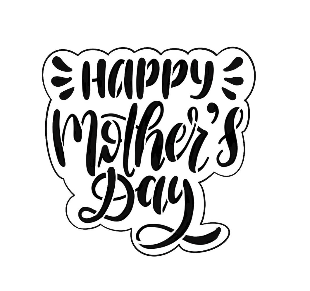 Happy Mother’s Day 2 Stencil