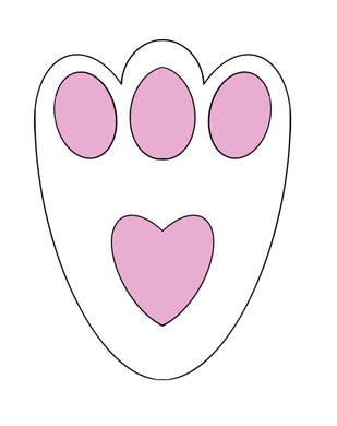 Bunny Feet Easter Cookie Cutter