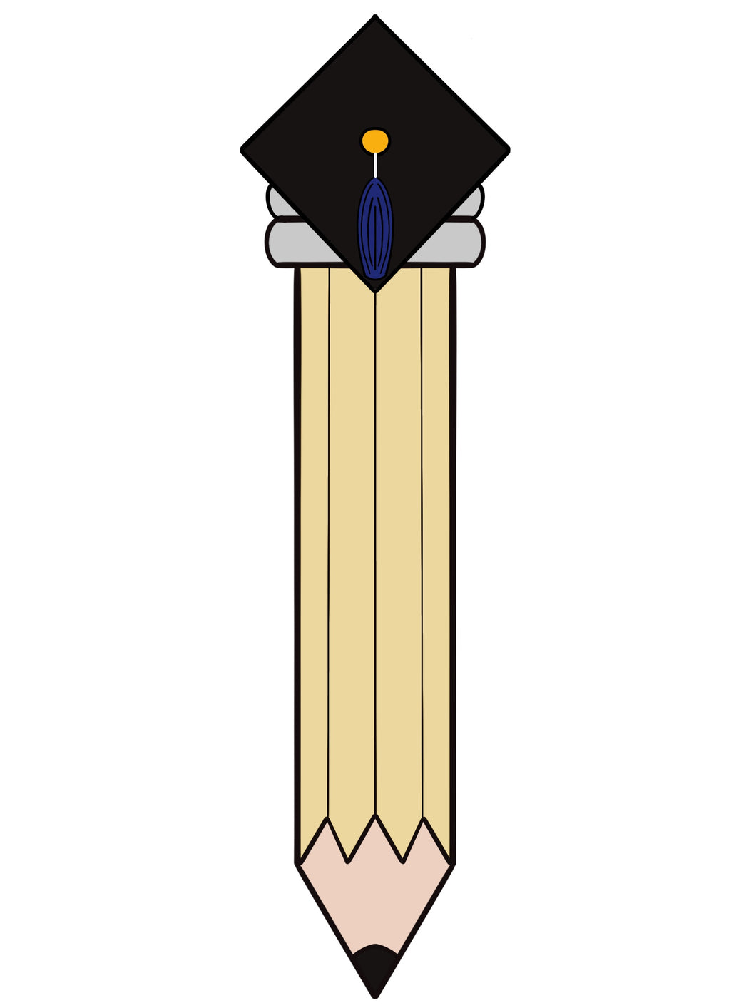 Grad Hat Pencil