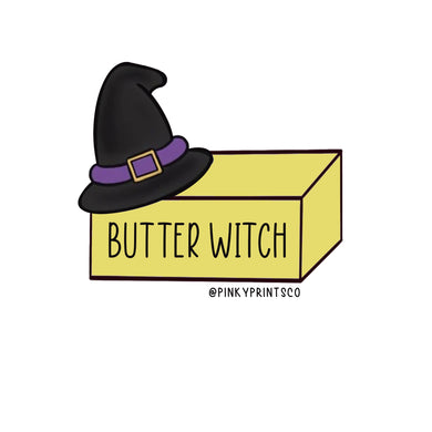 Butter Witch Sticker
