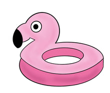 Load image into Gallery viewer, Flamingo Float Cookie Cutter