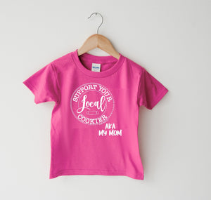 KIDS ‘Support Your Local Cookier’ Tee